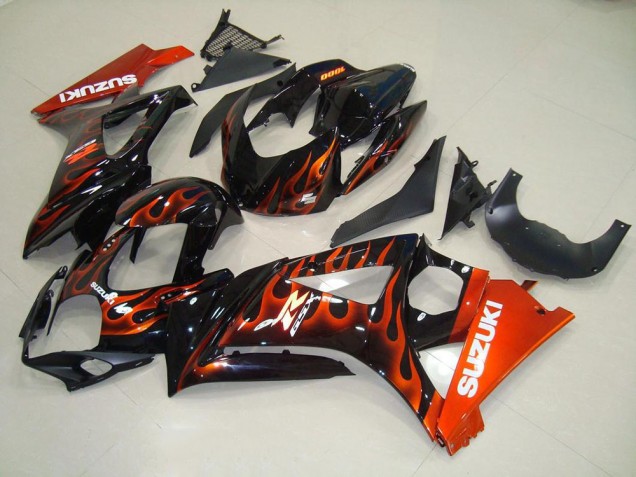 Carenado Moto GSXR 1000 K7 07-08 - Naranja Llama Carenado Moto GSXR 1000 K7 07-08 - Naranja Llama