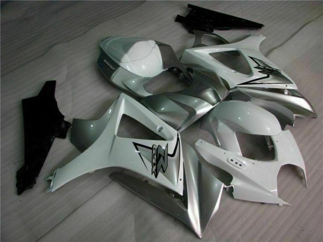 Carenado Moto GSXR 1000 K7 07-08 - Plata Blanco