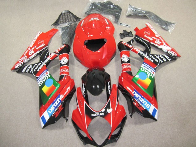 Carenado Moto GSXR 1000 K7 07-08 - Rojo Negro Carenado Moto GSXR 1000 K7 07-08 - Rojo Negro