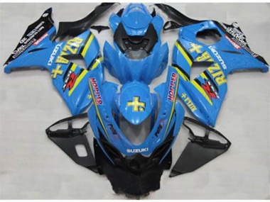 Carenado Moto GSXR 1000 K9 09-16 - Azul Rizla Hopper