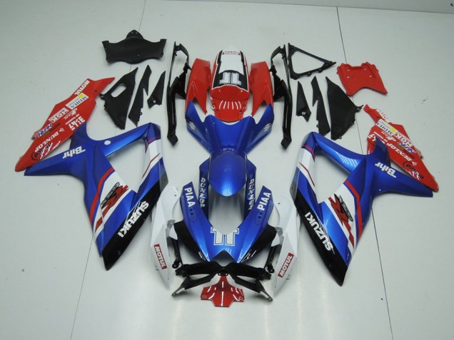 Carenado Moto GSXR 1000 K9 09-16 - Azul & Rojo Carenado Moto GSXR 1000 K9 09-16 - Azul & Rojo