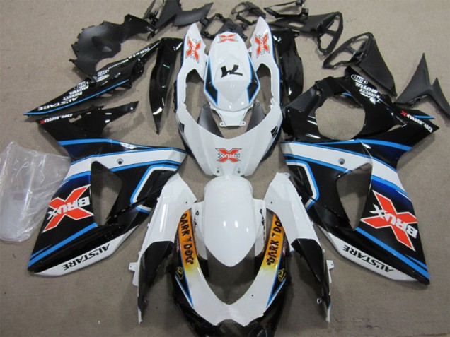 Carenado Moto GSXR 1000 K9 09-16 - Blanco Azul Brux Oscuro Dog Carenado Moto GSXR 1000 K9 09-16 - Blanco Azul Brux Oscuro Dog