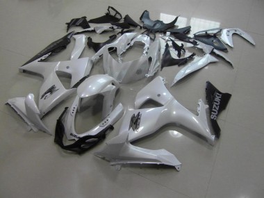 Carenado Moto GSXR 1000 K9 09-16 - Blanco Perla & Negro
