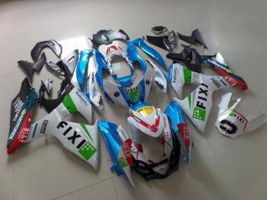 Carenado Moto GSXR 1000 K9 09-16 - Claro Azul Fixi