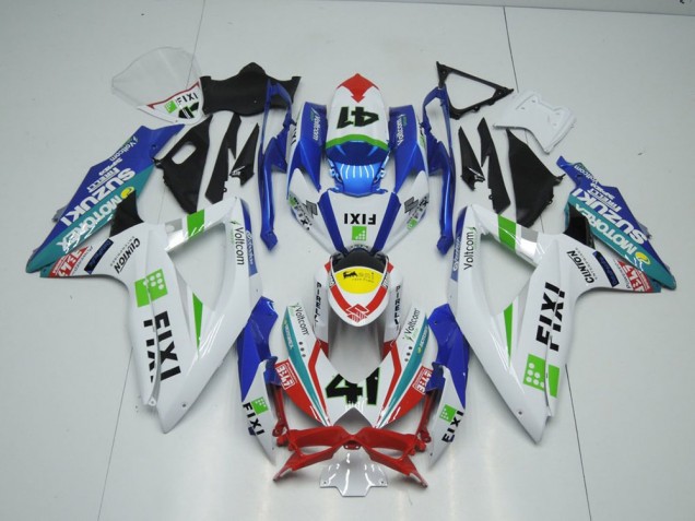 Carenado Moto GSXR 1000 K9 09-16 - Fixi Claro Azul Carenado Moto GSXR 1000 K9 09-16 - Fixi Claro Azul