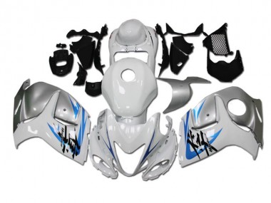 Carenado Moto GSXR 1300 Hayabusa 08-19 - Blanco Azul