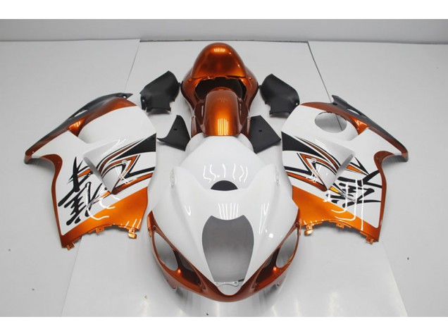 Carenado Moto GSXR 1300 Hayabusa 96-07 - Blanco Naranja