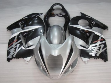 Carenado Moto GSXR 1300 Hayabusa 96-07 - Plata Negro