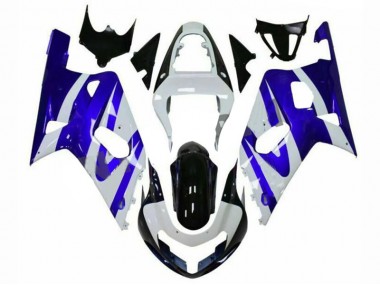 Carenado Moto GSXR 600 / 750 K1 K2 K3 01-03 - Azul Blanco