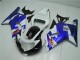 Carenado Moto GSXR 600 / 750 K1 K2 K3 01-03 - Blanco Azul Carenado Moto GSXR 600 / 750 K1 K2 K3 01-03 - Blanco Azul