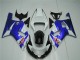 Carenado Moto GSXR 600 / 750 K1 K2 K3 01-03 - Blanco Azul Carenado Moto GSXR 600 / 750 K1 K2 K3 01-03 - Blanco Azul