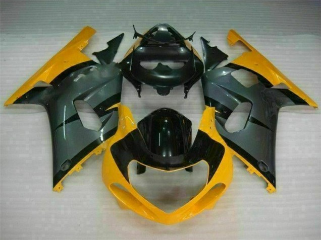 Carenado Moto GSXR 600 / 750 K1 K2 K3 01-03 - Negro Amarillo Carenado Moto GSXR 600 / 750 K1 K2 K3 01-03 - Negro Amarillo