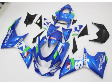 Carenado Moto GSXR 600 / 750 K11 11-21 - Azul Blanco Verde