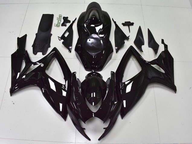 Carenado Moto GSXR 600 / 750 K6 06-07 - Brillante Negro Carenado Moto GSXR 600 / 750 K6 06-07 - Brillante Negro