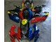 Carenado Moto GSXR 600 / 750 K6 06-07 - Rojo Azul