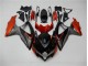 Carenado Moto GSXR 600 / 750 K8 08-10 - Negro Naranja Gris Carenado Moto GSXR 600 / 750 K8 08-10 - Negro Naranja Gris