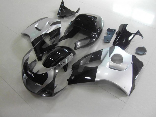 Carenado Moto GSXR 600 96-00 - Plata Gris Sin Calcomanías