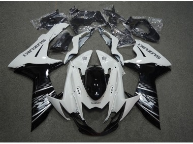 Carenado Moto GSXR 600 K11 11-21 - Blanco Negro