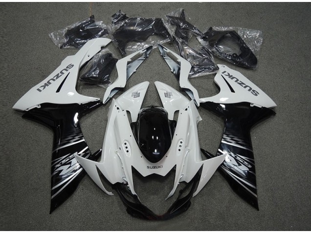 Carenado Moto GSXR 600 K11 11-21 - Blanco Negro