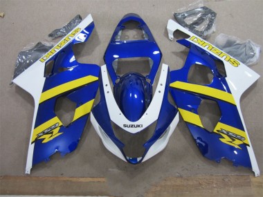Carenado Moto GSXR 600 K4 04-05 - Azul Blanco Amarillo