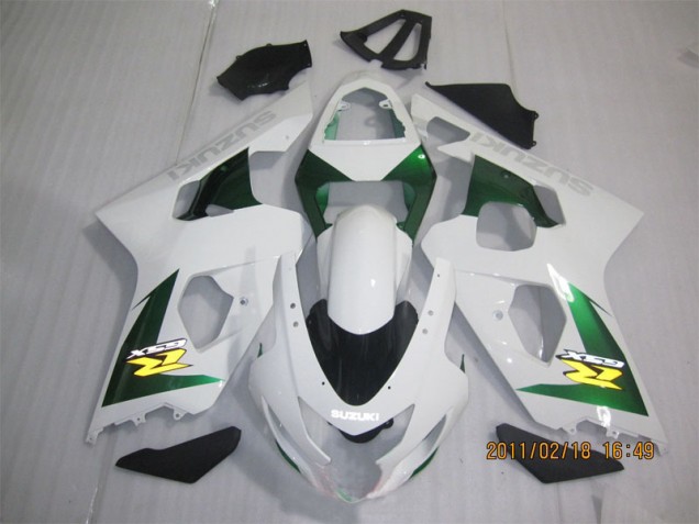 Carenado Moto GSXR 600 K4 04-05 - Blanco Verde Carenado Moto GSXR 600 K4 04-05 - Blanco Verde