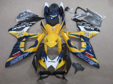 Carenado Moto GSXR 600 K8 08-10 - Azul Amarillo Corona Extra