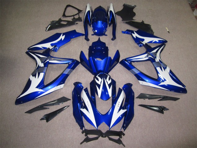 Carenado Moto GSXR 600 K8 08-10 - Azul Blanco Carenado Moto GSXR 600 K8 08-10 - Azul Blanco