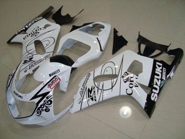 Carenado Moto GSXR 750 K1 K2 K3 01-03 - Blanco Alstare Motul
