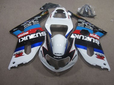 Carenado Moto GSXR 750 K1 K2 K3 01-03 - Blanco Azul Rojo Motul