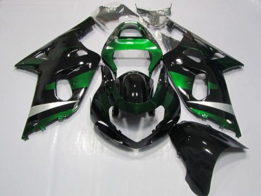 Carenado Moto GSXR 750 K1 K2 K3 01-03 - Negro Verde