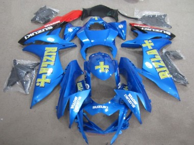 Carenado Moto GSXR 750 K11 11-21 - Azul Amarillo Rizla
