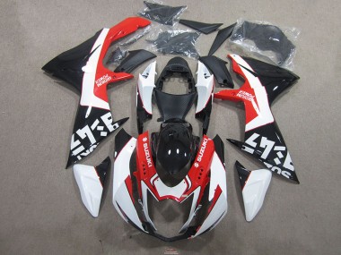 Carenado Moto GSXR 750 K11 11-21 - Negro Rojo