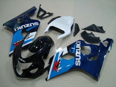Carenado Moto GSXR 750 K4 04-05 - Azul Blanco