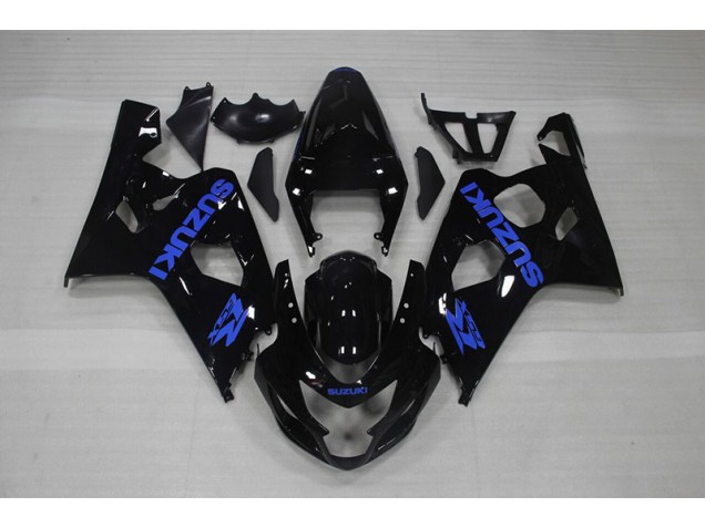Carenado Moto GSXR 750 K4 04-05 - Calcomanía negra y azul