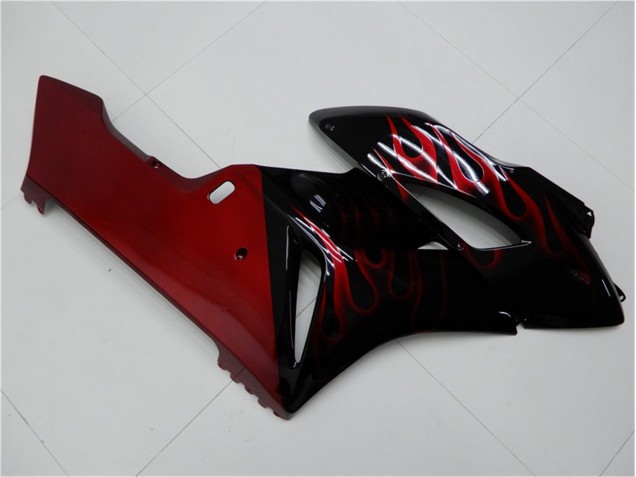 Carenado Moto & Plástico CBR 1000 RR 04-05 - Rojo Negro Carenado Moto & Plástico CBR 1000 RR 04-05 - Rojo Negro