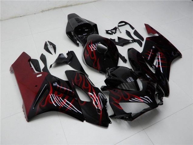 Carenado Moto & Plástico CBR 1000 RR 04-05 - Rojo Negro Carenado Moto & Plástico CBR 1000 RR 04-05 - Rojo Negro