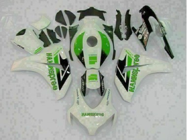 Carenado Moto & Plástico CBR 1000 RR 08-11 - Verde Blanco