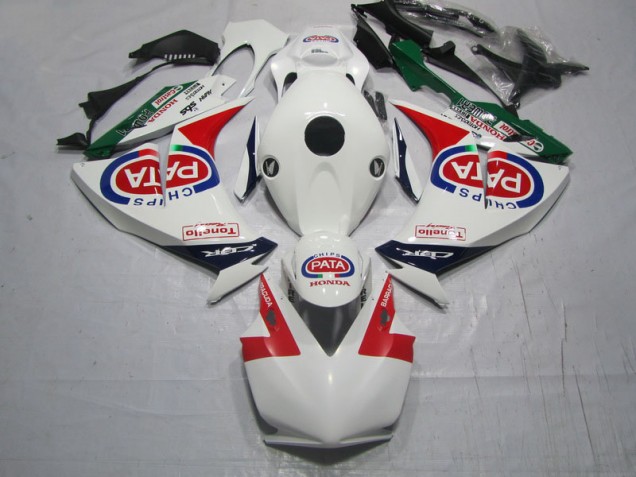Carenado Moto & Plástico CBR 1000 RR 12-16 - Rojo Blanco PATA