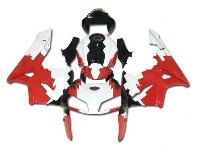 Carenado Moto & Plástico CBR 600 RR 05-06 - Rojo Blanco Negro