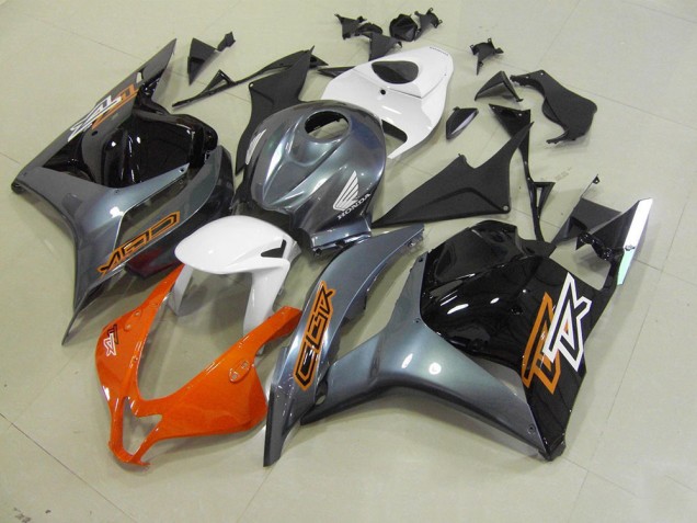 Carenado Moto & Plástico CBR 600 RR 09-12 - Naranja Gris Negro