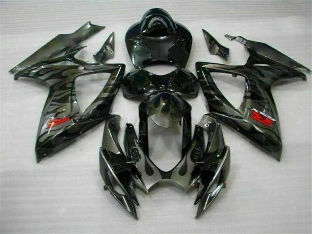 Carenado Moto & Plástico GSXR 600 / 750 K6 06-07 - Negro