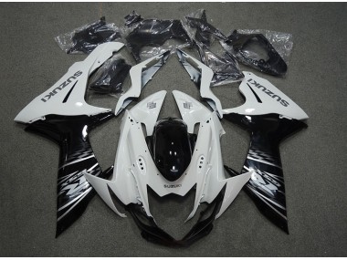 Carenado Moto & Plástico GSXR 750 K11 11-21 - Blanco Negro