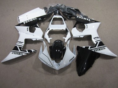 Carenado Moto & Plástico R6 03-05 - Blanco Negro