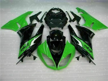 Carenado Moto & Plástico ZX6R 09-12 - Negro Verde