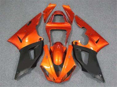 Carenado Moto R1 00-01 - Naranja Negro