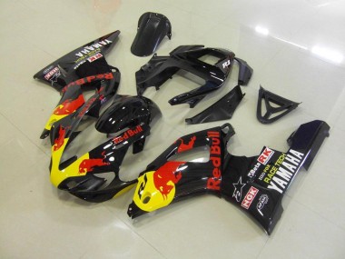 Carenado Moto R1 00-01 - Negro Red Bull