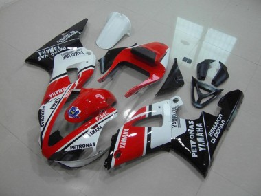 Carenado Moto R1 00-01 - Rojo Blanco Yamalube