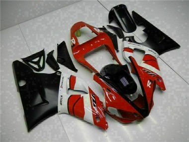 Carenado Moto R1 00-01 - Rojo Negro