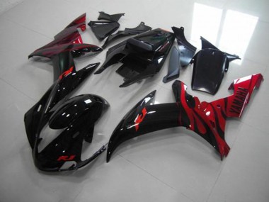 Carenado Moto R1 02-03 - Negro Llama