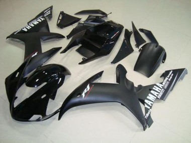 Carenado Moto R1 02-03 - Negro Mate Blanco